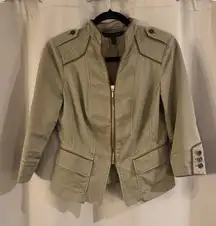 Women's Tan White House Black Market Jacket