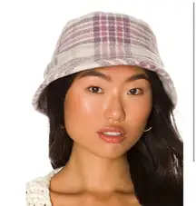 Lovers + Friends Conlee Plaid Bucket Hat NWT Revolve Exclusive
