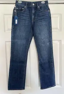 DAILY BLUE by ADRIANO GOLDSCHMIED MANYA Jeans Straight Leg Legacy Blue Size 28