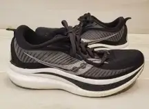 {9} Saucony Women's Endorphin Speed 2 Run Sneaker Shoes Black and Gray