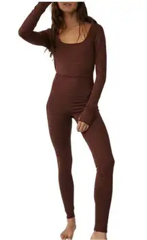 Free People Movement Relieve Crossback Jumpsuit