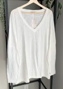 NWT Free People We The Free On My Mind Oversized Long Sleeve Tee Shirt