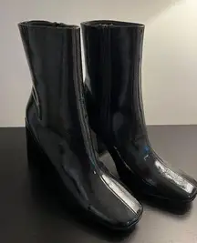 Patent Leather Boots