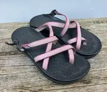 Chacos Chaco Zcloud X2 Link Multi Stripe Slide On Sandals Women’s Size 6