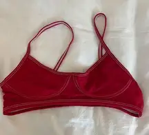 Basically Swim Boutine LA Top Red Women’s Size Small