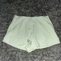 Lululemon Softstreme Ribbed Shorts size 10 mint green