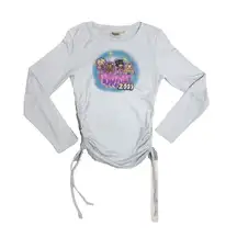 Bratz Y2K Graphic Logo‎ Long Sleeve Cinched Top size L