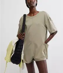 NWT FP Movement Hot Shot Tee Romper