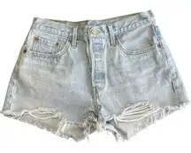 Levi’s 501 Cutoff Denim Jean Shorts Size 29