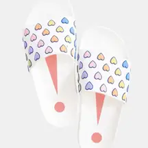 Roller Rabbit Disco Heart Slides