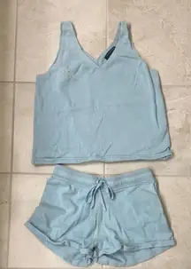 Light Blue Pajama Set