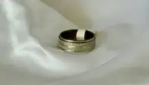 Silver Spinner Ring, Size 9