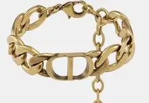 Dior 30 Montaigne Bracelet Antique Gold Finish Metal