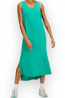 NWT Lululemon All Yours Tank Maxi Dress Size 6 Maldives Green HTF