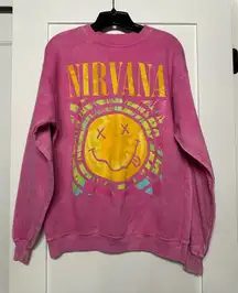 Nirvana crewneck oversized