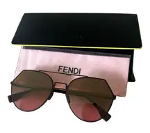 Fendi Aviator Gradient Eye Line FF-0194-S 0733 Sunglasses