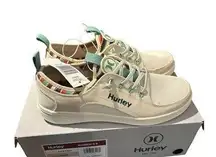 Hurley “Castaic” Women’s Colorful & Functional Casual Fashion Sneaker Beige NEW