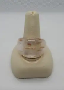 Pink & Gold Glass Ring