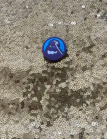 Croc, charm, purple Oogie boogie