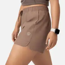 Allbirds Women’s Size‎ XXL Natural Run Shorts Hazy Cocoa Brown Merino Wool NWT