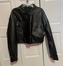 SheIn Leather Jacket