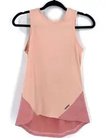 NWT Pearl Izumi Women's Sleeveless Deep V Cross Back Cycling Tank Top Pink Sz XS