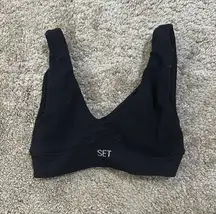 Set Active Sports Bra Ribbed