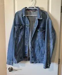 Oversized Blue Jean Jacket