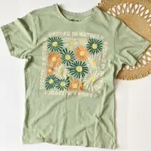 Chemistry Peace In Nature Floral Graphic Tee