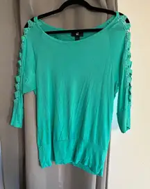 Teal Is Byer Blouse 