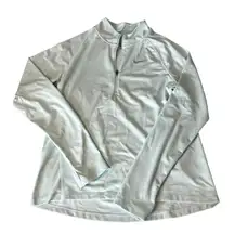 Nike Dri-Fit Running 1/4 Zip Pullover Layer Women's Size Medium Mint