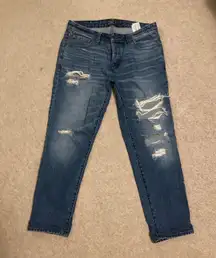 Abercrombie and Fitch Boyfriend Jeans - Size 4 27 Short