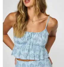 O'Neill Womens XS Sky Blue Tiffany Tank Top NEW