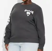 NEW Mad Engine Women's Ouija Board '24 Graphic Sweatshirt size XL Black