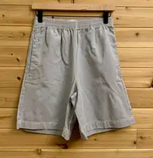 Wilfred Free Aritzia Size XSmall Linen Cotton Blend Pull On Dad Mom Baggy Shorts