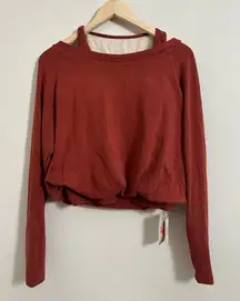 NWT OGL Light ThermalHeat-Tech Multi-Wear Layering Brami Top - Georgia Clay