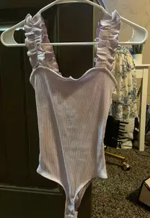 Francesca’s Lavender Bodysuit