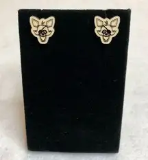 Five Nights at Freddy's Foxy Wood Stud Earrings