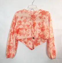 Junior's Tie-Dye Two-Piece Set Top & Shorts S