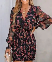 Cupshe  Floral Dress