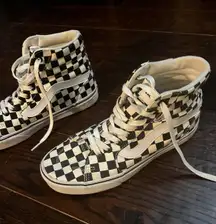 Vans High Top Checkered