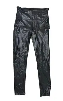 SPANX Black Shiny Shapewear Leggings