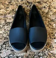 Black Melissa Puzzle open toe‎ shoes size 6