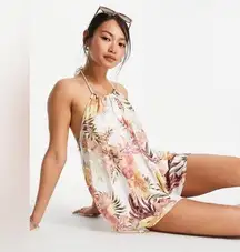 Rip Curl Tallows beach romper Boho Hippie Beach Coastal Resortwear Tropical S