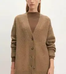 Everlane Oversized Alpaca Pocket Cardigan
Sweater Neutral Brown Size XS