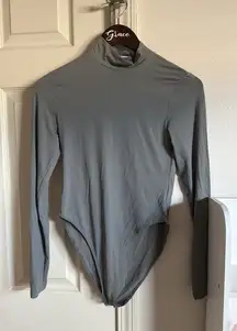 ZARA Grey Bodysuit Long Sleeve