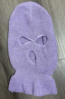 Face ski mask purple -one size