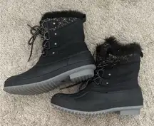 Khombu Black Snow Boots