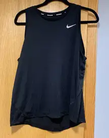 Nike Running Black Dri-Fit Workout Tank - Size Large