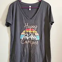 Next Level Apparel Happy camper tshirt